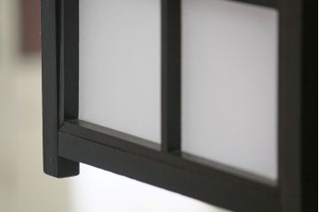 ビンテージ 松本民芸家具　希少な吊り下げ照明(3)　(B型六角アンドン)