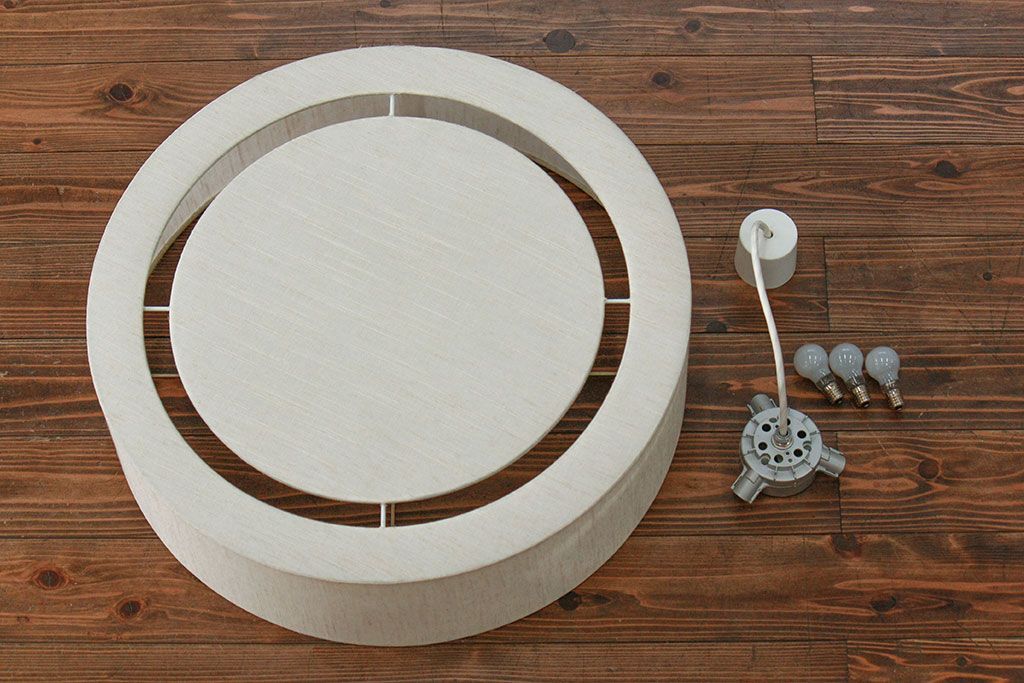 中古　インテリアショップ　リアルスタイル製(Real Style)　天井照明(1)　(ペンダントライト、吊り下げ照明)