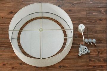 中古　インテリアショップ　リアルスタイル製(Real Style)　天井照明(1)　(ペンダントライト、吊り下げ照明)