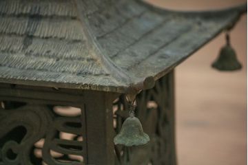 古民具・骨董 味のある吊り灯篭