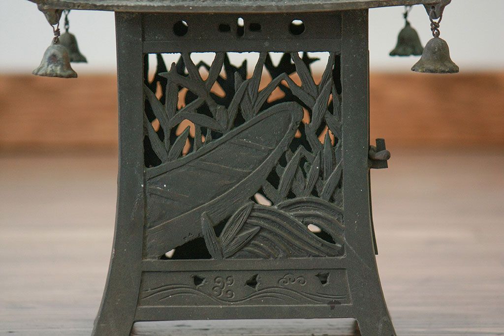 古民具・骨董 味のある吊り灯篭