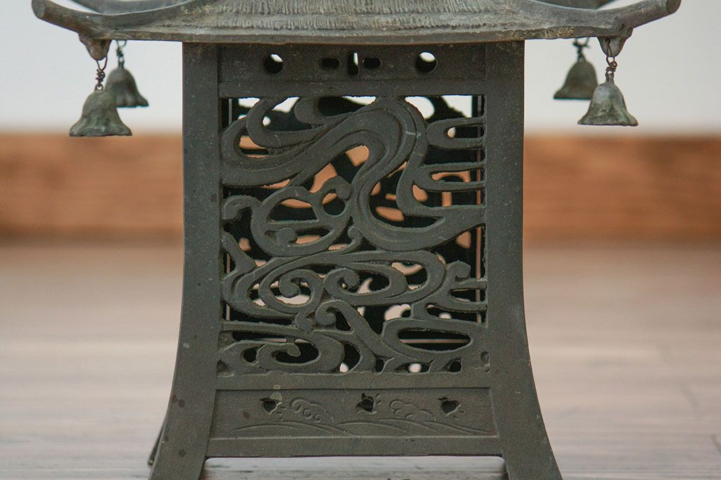 古民具・骨董 味のある吊り灯篭