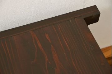 アンティーク家具　古民具・骨董 特大!九尺幅　重厚な水屋箪笥ローボード(2)(ローチェスト、テレビボード、テレビ台、キャビネット、収納棚)