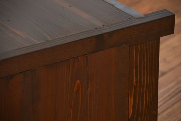 アンティーク家具　古民具・骨董 特大!九尺幅　重厚な水屋箪笥ローボード(2)(ローチェスト、テレビボード、テレビ台、キャビネット、収納棚)