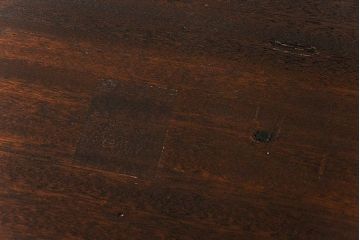 アンティーク家具　アンティーク 古いナラ材の脚付き収納棚　(サイドキャビネット、飾り棚、本棚)