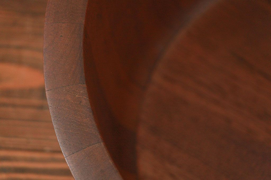 デンマーク　ニッセン社製　1960年〜70年代　チーク材の桶(ボール、ボウル)