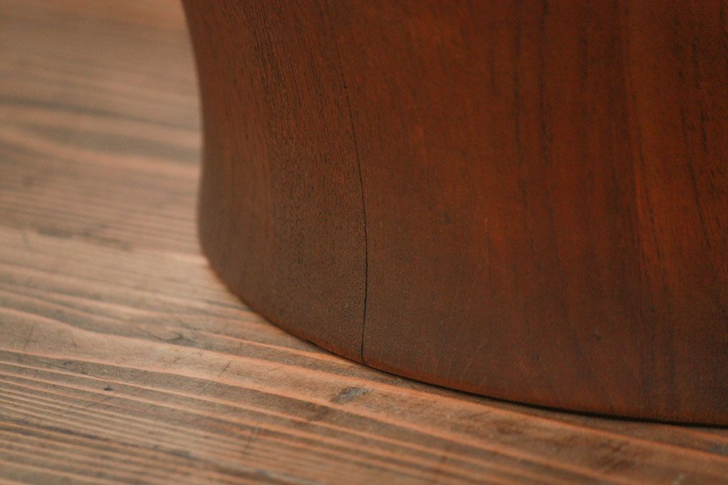 デンマーク　ニッセン社製　1960年〜70年代　チーク材の桶(ボール、ボウル)