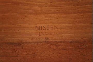 デンマーク　ニッセン社製　1960年〜70年代　チーク材の桶(ボール、ボウル)
