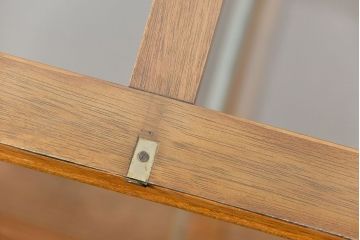 レトロ家具　昭和レトロ シンプルなガラスケース(ショーケース、飾り棚)