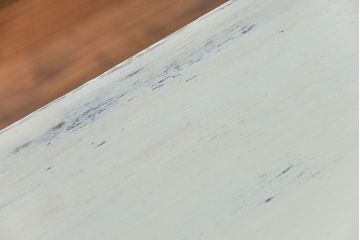 アンティーク家具　アンティークペイント仕上げ　横長サイドテーブル(1)　(机、在宅ワーク、在宅用デスク、作業台)