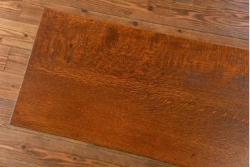 アンティーク家具　アンティークペイント仕上げ　横長サイドテーブル(2)　(机、在宅ワーク、在宅用デスク、作業台)