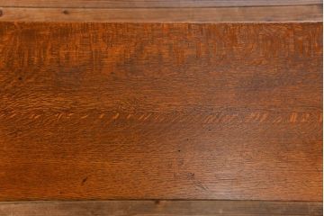 アンティーク家具　アンティークペイント仕上げ　横長サイドテーブル(2)　(机、在宅ワーク、在宅用デスク、作業台)