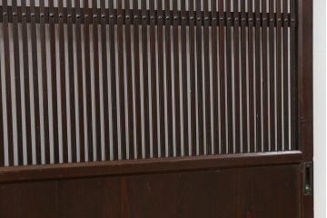 古民具・骨董 味わい深い繊細な格子帯戸　4枚セット(格子戸、引き戸)
