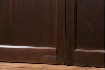 古民具・骨董 味わい深い繊細な格子帯戸　4枚セット(格子戸、引き戸)