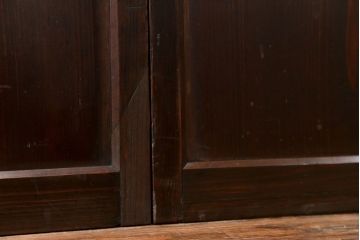 古民具・骨董 味わい深い繊細な格子帯戸　4枚セット(格子戸、引き戸)