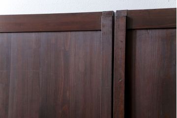 古民具・骨董 味わい深い繊細な格子帯戸　4枚セット(格子戸、引き戸)