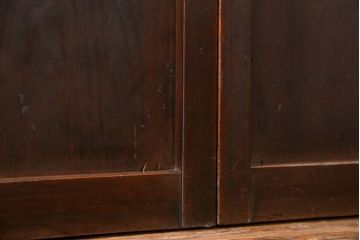 古民具・骨董 味わい深い繊細な格子帯戸　4枚セット(格子戸、引き戸)