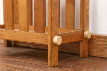 レトロ家具　昭和レトロ レトロなデザインのかわいいマガジンラック