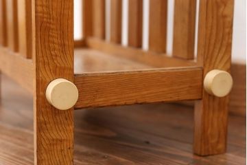 レトロ家具　昭和レトロ レトロなデザインのかわいいマガジンラック