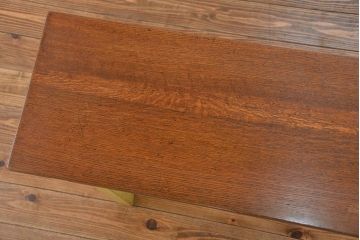 アンティーク家具　アンティーク ペイント仕上げ　横長作業台(5)　(机、在宅ワーク、在宅用デスク、作業台)