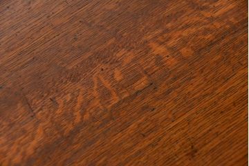 アンティーク家具　アンティーク ペイント仕上げ　横長作業台(5)　(机、在宅ワーク、在宅用デスク、作業台)