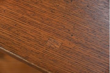 アンティーク家具　アンティーク ペイント仕上げ　横長作業台(5)　(机、在宅ワーク、在宅用デスク、作業台)