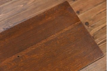 アンティーク家具　アンティーク ペイント仕上げ　横長作業台(6)　(机、在宅ワーク、在宅用デスク、作業台)