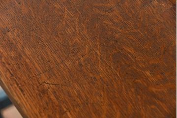 アンティーク家具　アンティーク ペイント仕上げ　横長作業台(6)　(机、在宅ワーク、在宅用デスク、作業台)