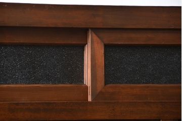 アンティーク家具　古民具・骨董 作りの良い　上品な3尺水屋箪笥　(食器棚、キャビネット)