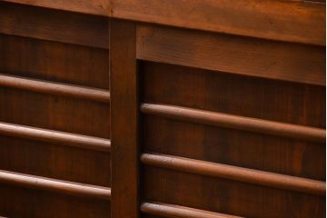 アンティーク家具　古民具・骨董 作りの良い　上品な3尺水屋箪笥　(食器棚、キャビネット)