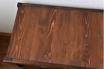 アンティーク家具　古民具・骨董 作りの良い　上品な3尺水屋箪笥　(食器棚、キャビネット)