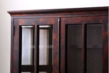 中古　北海道和光民芸家具　ブックケース(書棚、本棚、本箱)