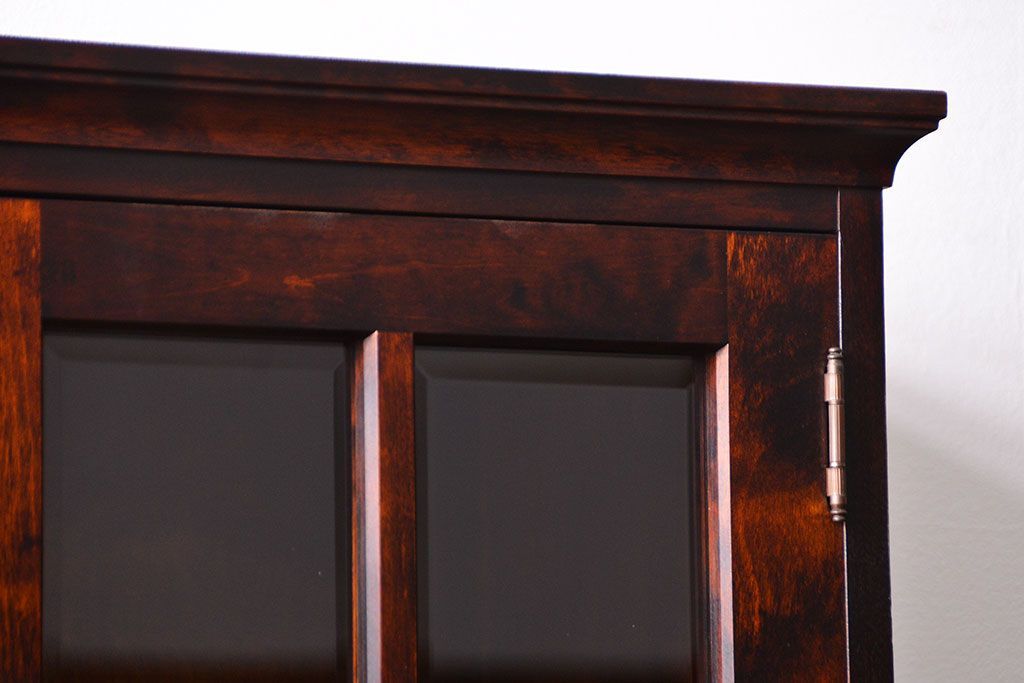 中古　北海道和光民芸家具　ブックケース(書棚、本棚、本箱)