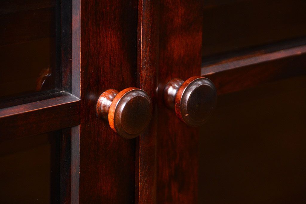 中古　北海道和光民芸家具　ブックケース(書棚、本棚、本箱)