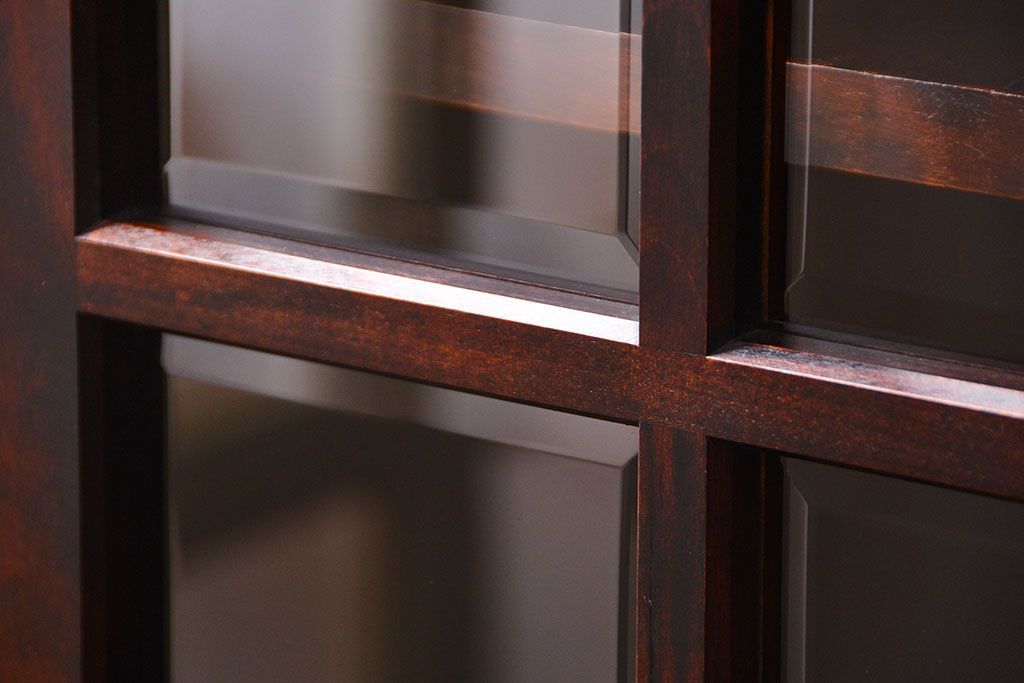 中古　北海道和光民芸家具　ブックケース(書棚、本棚、本箱)