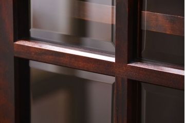 中古　北海道和光民芸家具　ブックケース(書棚、本棚、本箱)