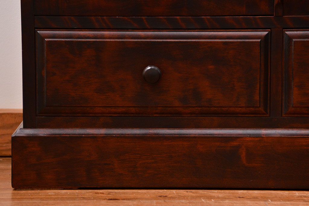 中古　北海道和光民芸家具　ブックケース(書棚、本棚、本箱)