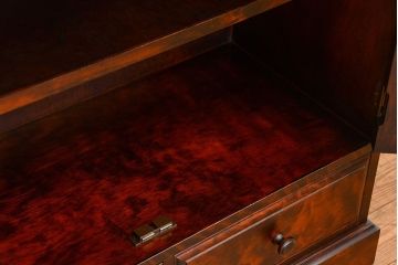 中古　北海道和光民芸家具　ブックケース(書棚、本棚、本箱)