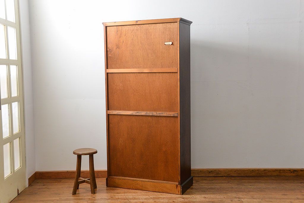 中古　北海道和光民芸家具　ブックケース(書棚、本棚、本箱)