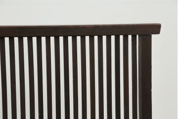 古民具・骨董 古い商家の折り畳み式衝立て　(パーテーション、帳場格子)