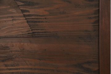 古民具・骨董　欅枠、欅桟の上質な格子板戸　2枚セット(1)(格子戸)