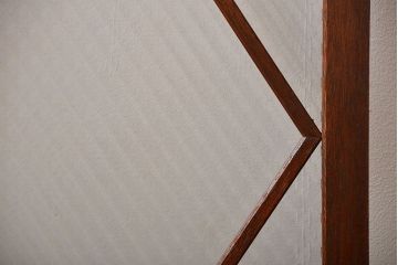 大正ロマン　菱型ガラス扉(窓)