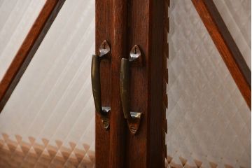 大正ロマン　菱型ガラス扉(窓)