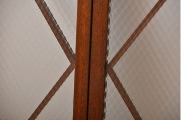 大正ロマン　菱型ガラス扉(窓)