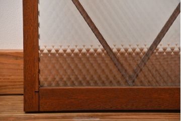 大正ロマン　菱型ガラス扉(窓)