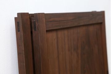 古民具・骨董 杉材一枚板の板戸　2枚セット(2)(窓、引き戸)