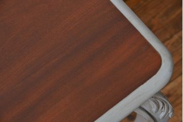 アンティーク雑貨　1960年代　ビンテージ海外家具　アンティークペイント　サイドテーブル(コンソールテーブル)