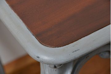 アンティーク雑貨　1960年代　ビンテージ海外家具　アンティークペイント　サイドテーブル(コンソールテーブル)