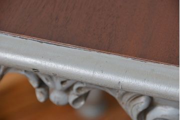 アンティーク雑貨　1960年代　ビンテージ海外家具　アンティークペイント　サイドテーブル(コンソールテーブル)