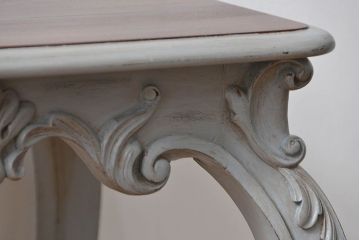 アンティーク雑貨　1960年代　ビンテージ海外家具　アンティークペイント　サイドテーブル(コンソールテーブル)